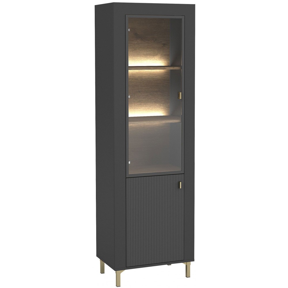 Βιτρίνα Mossa με LED Φωτισμο-Mauro