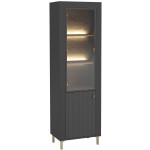 Βιτρίνα Mossa με LED Φωτισμο-Mauro