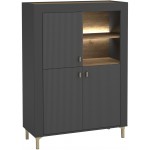 Μπουφές Mossa με φωτισμό LED-Mauro