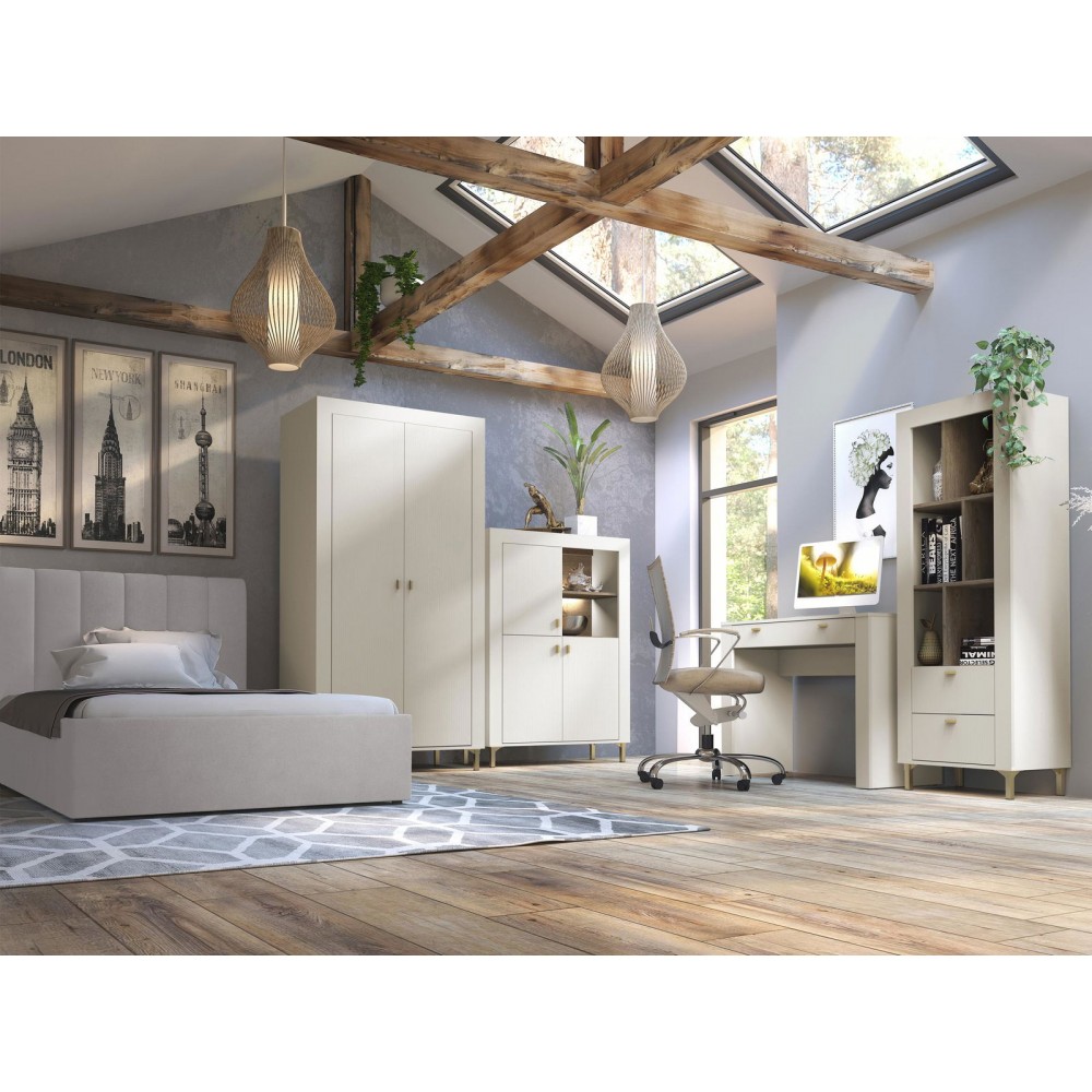 Μπουφές Mossa με φωτισμό LED-Mpez