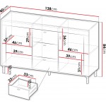 Μπουφές Mossa plus-Mauro