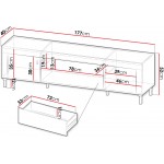 Έπιπλο τηλεόρασης Mossa-Mpez