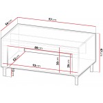 Tραπεζάκι σαλονιού Mossa-Mpez