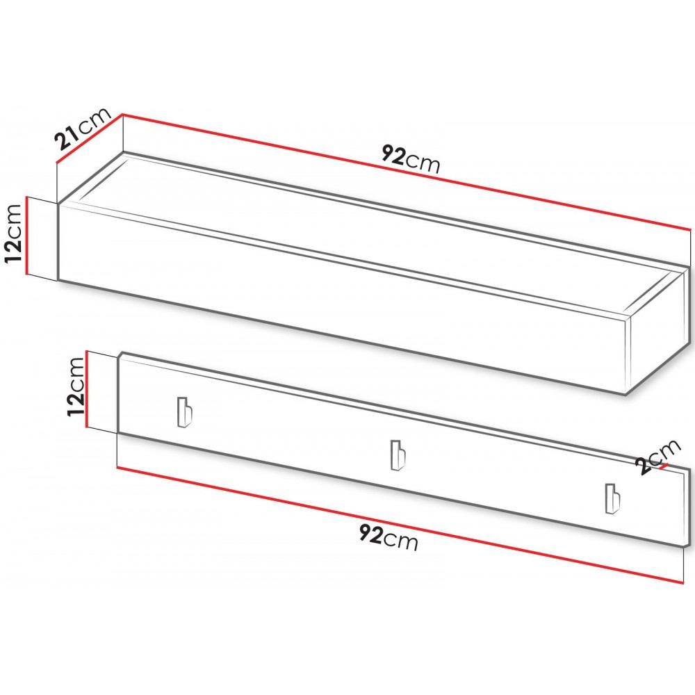 Σετ Κρεμάστρα Simply II-Gkri