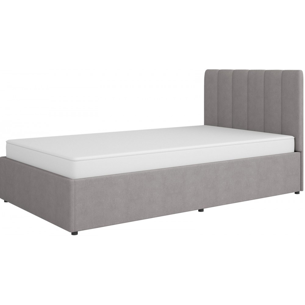 Επενδυμένο Kρεβάτι Mossa-Gkri-120 x 200