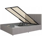 Επενδυμένο Kρεβάτι Mossa-Mpez-160 x 200