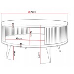Τραπεζάκι σαλονιού Roenni-Mauro-Gkri