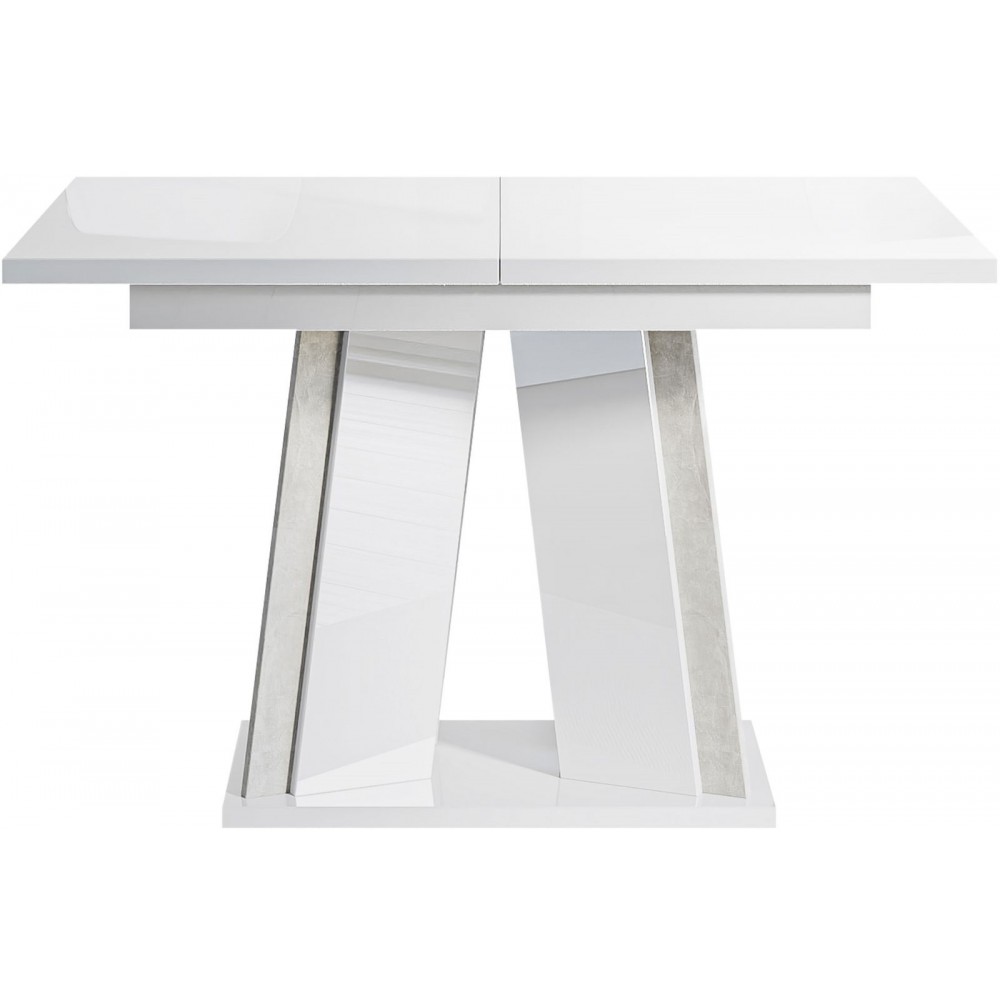Τραπέζι Doha επεκτεινόμενο I-leuko gualistero - concrete