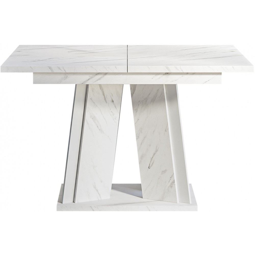 Τραπέζι Doha επεκτεινόμενο I-leuko marmaro -leuko gualistero