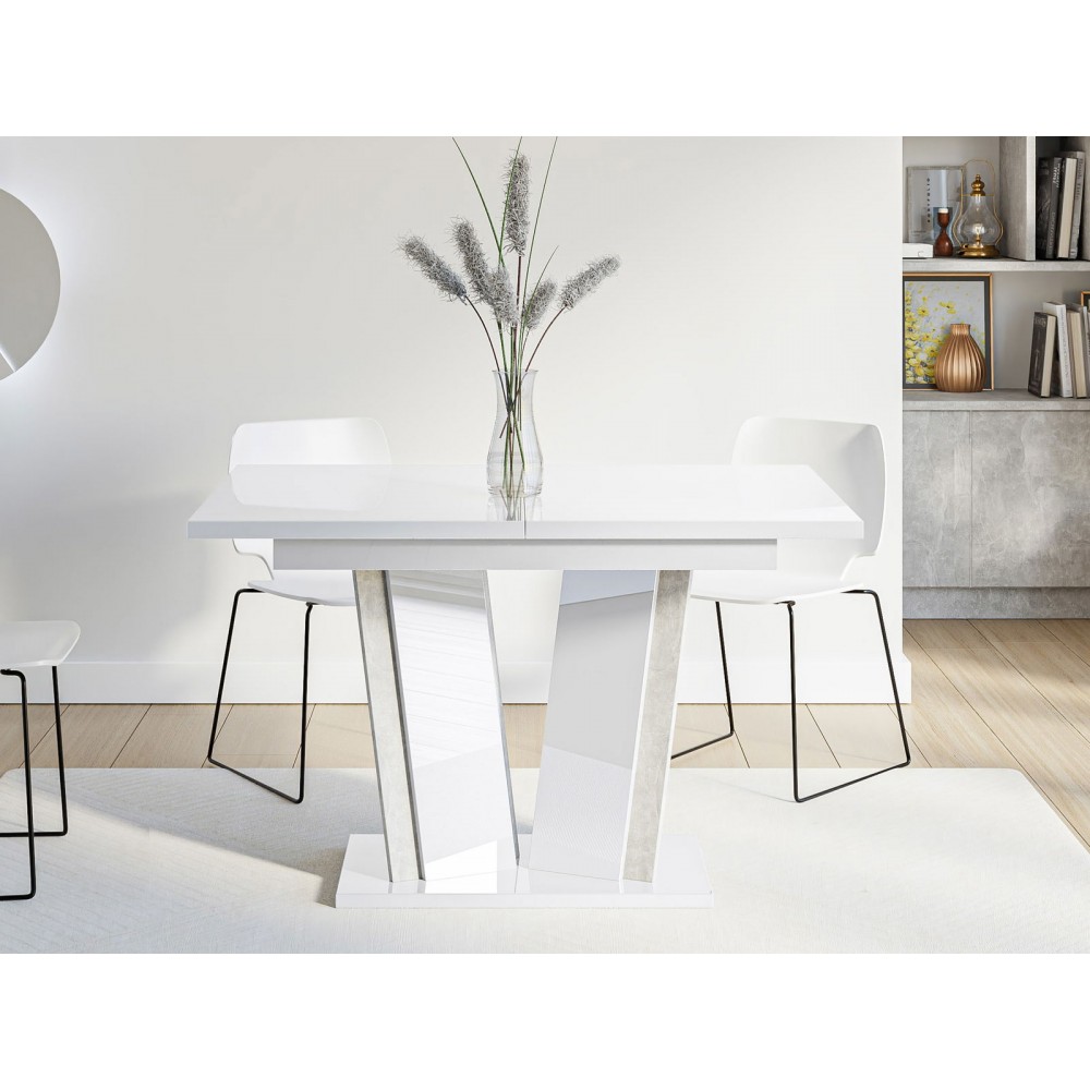 Τραπέζι Doha επεκτεινόμενο ΙΙ-leuko gualistero - concrete