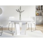 Τραπέζι Doha επεκτεινόμενο ΙΙ-leuko gualistero - concrete