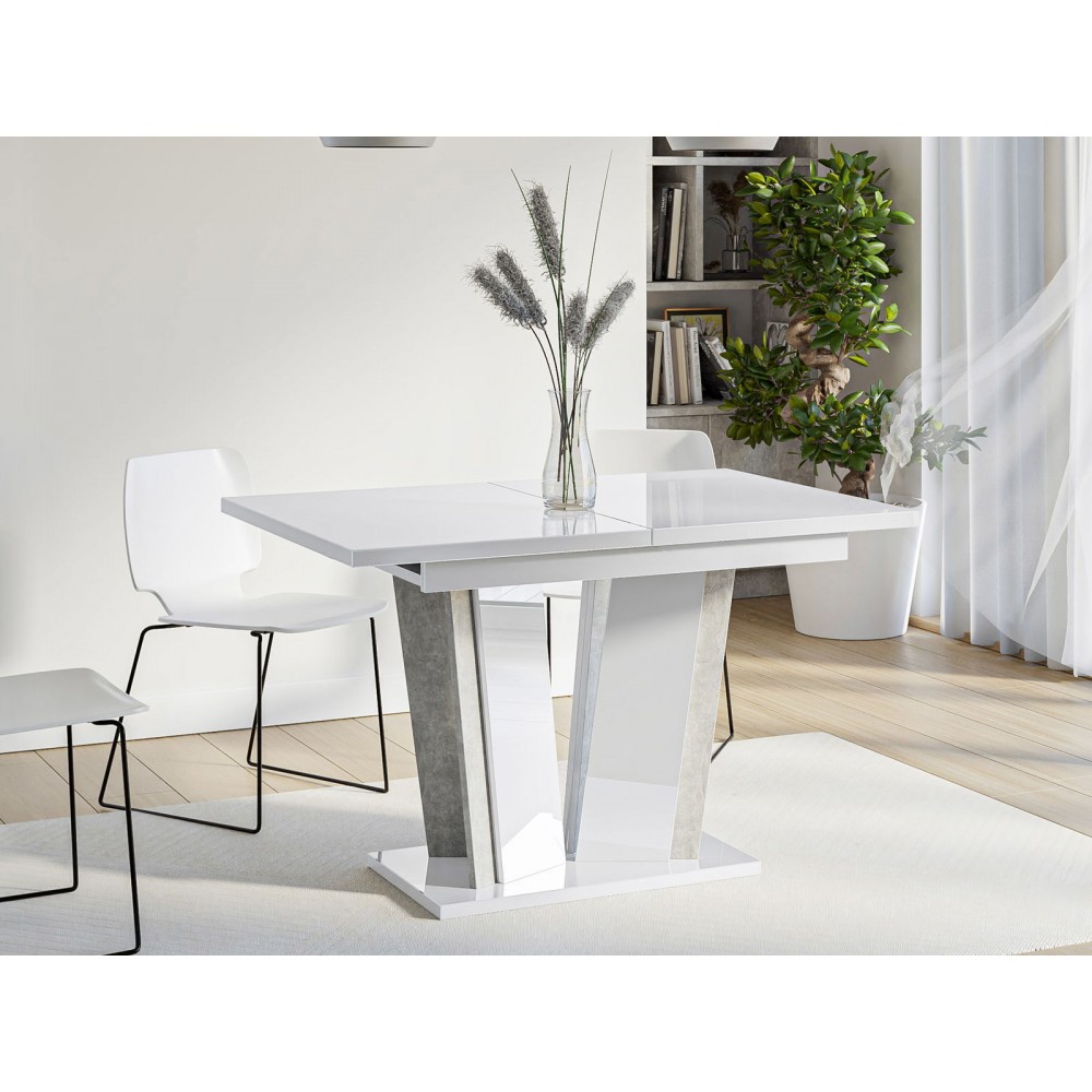 Τραπέζι Doha επεκτεινόμενο ΙΙ-leuko gualistero - concrete