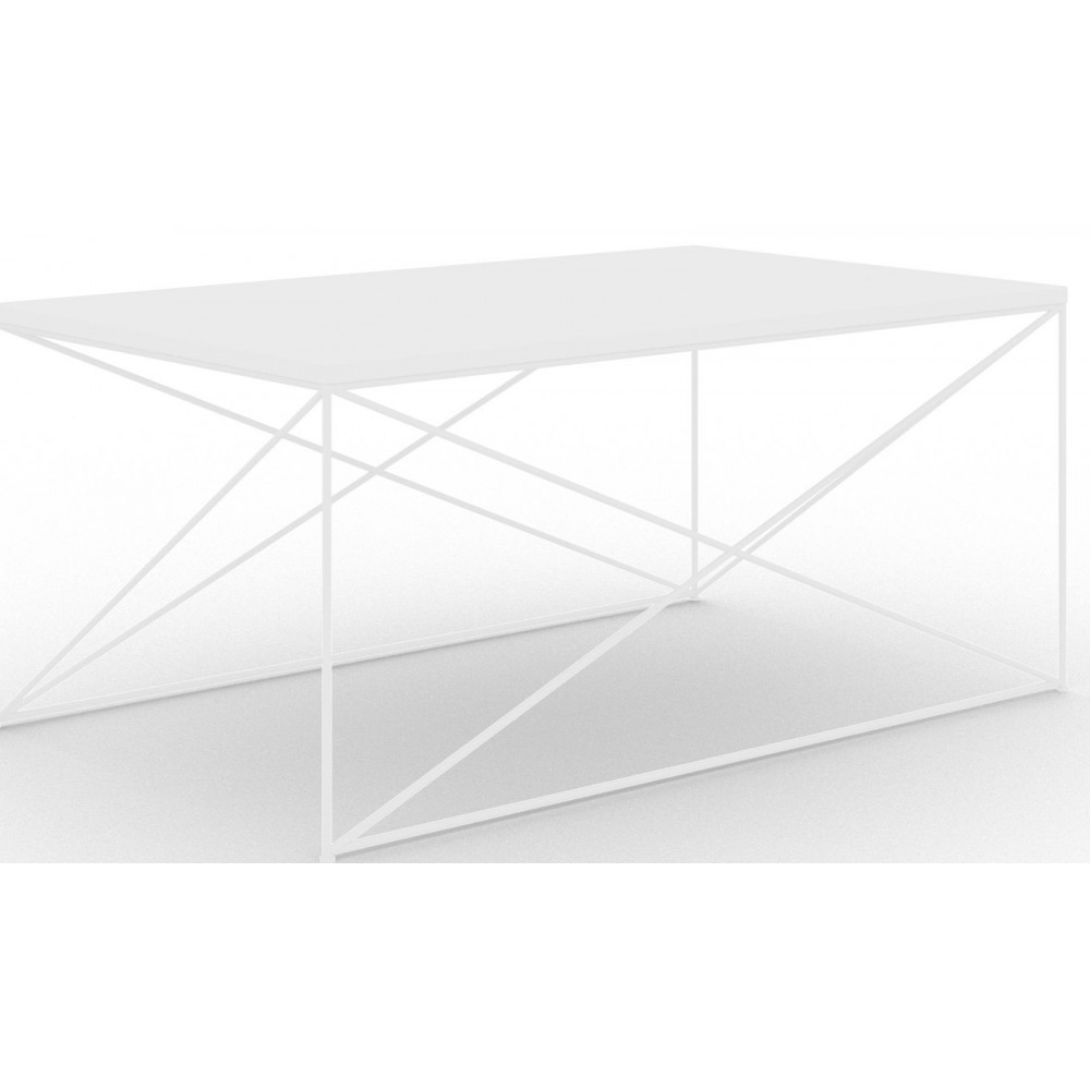 Τραπεζάκι σαλονιού Dente-Leuko 100x60x43