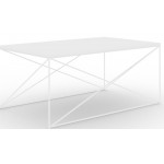Τραπεζάκι σαλονιού Dente-Leuko 100x60x43