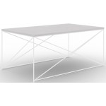 Τραπεζάκι σαλονιού Dente-Leuko-Gkri 100x60x43