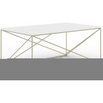 Τραπεζάκι σαλονιού Dente-Xruso Mat 100x60x43