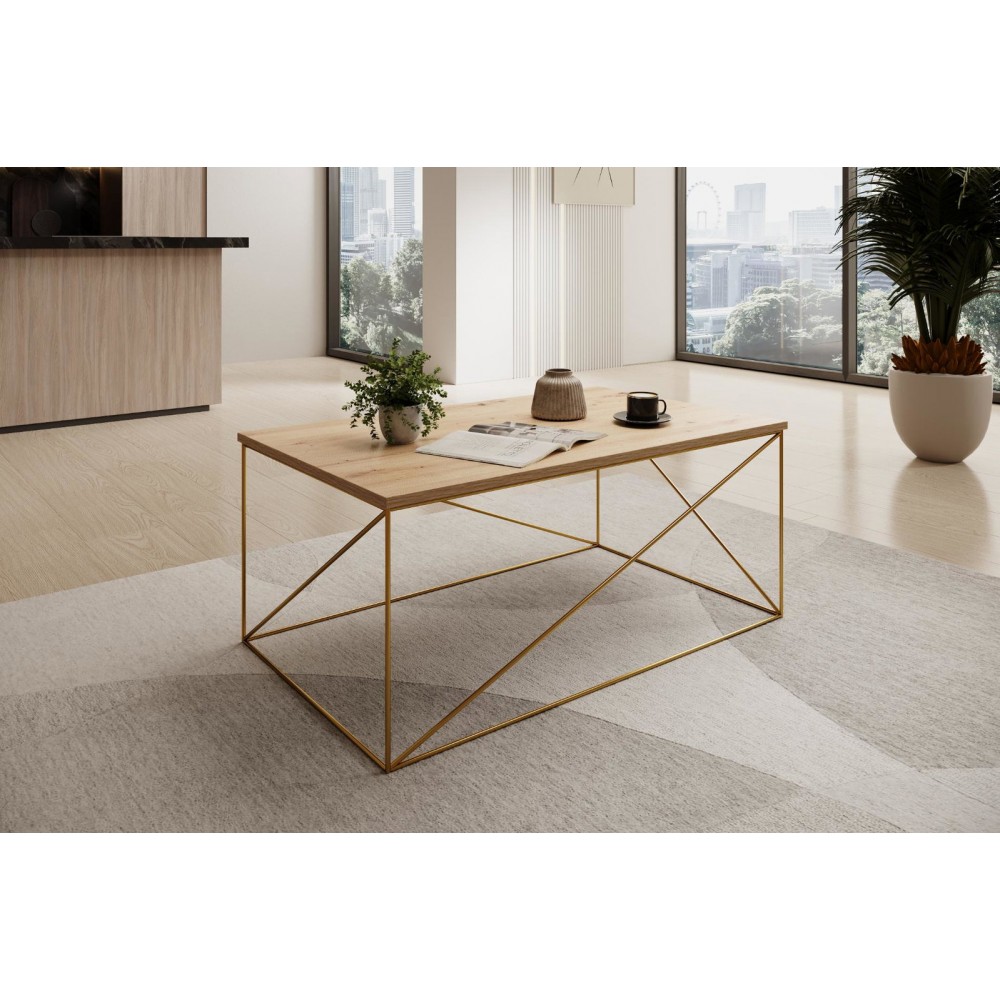 Τραπεζάκι σαλονιού Dente 100x60x43