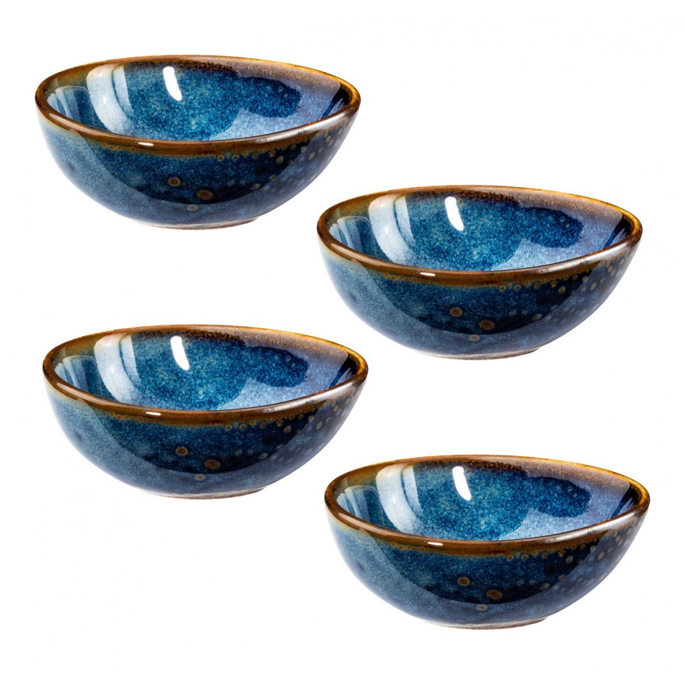 Σετ 4 μπόλ Deep Blue Mini 8.5x7.5
