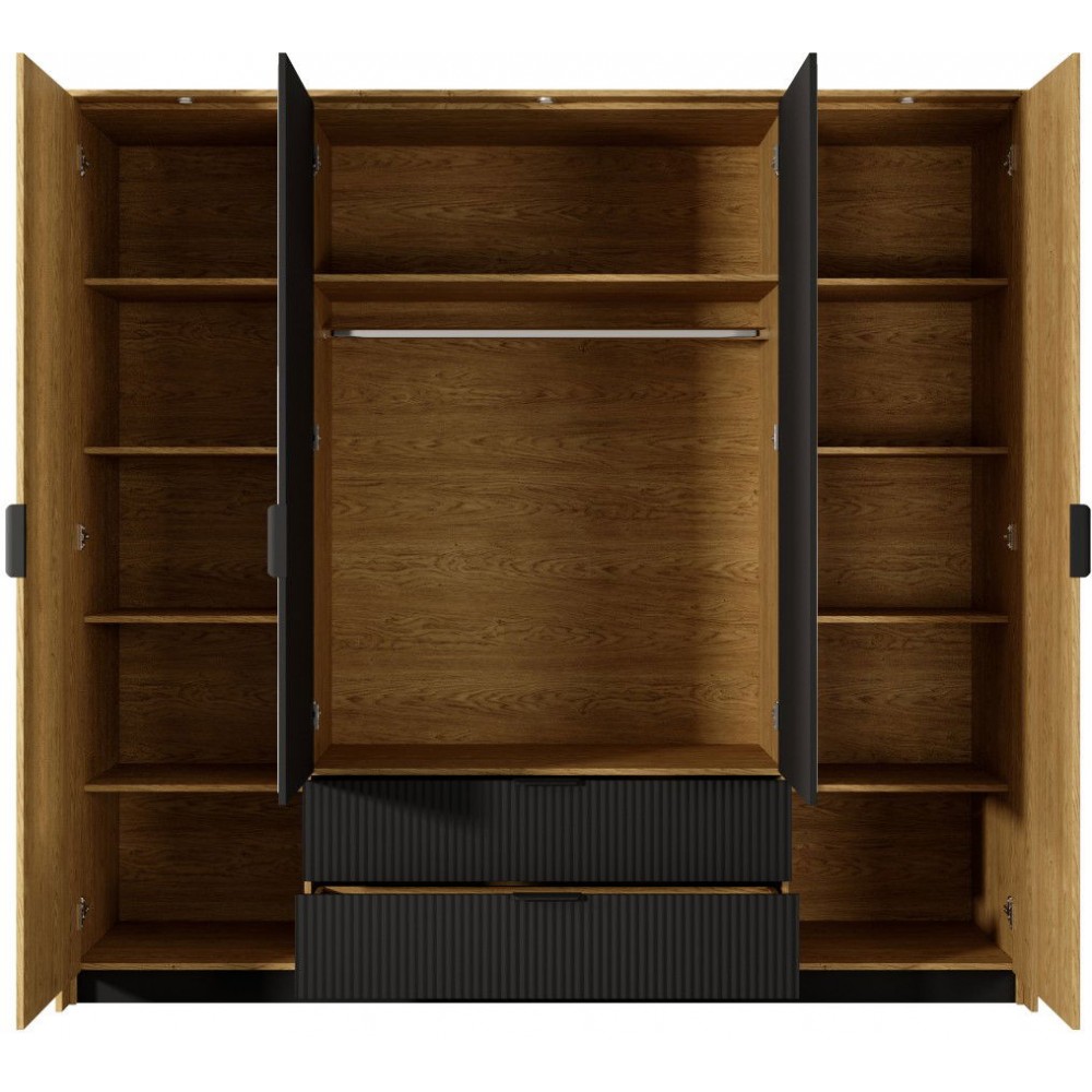 Ντουλάπα Nordic Τετράφυλλη