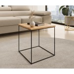 Βοηθητικό τραπεζάκι Dente mini-Fusiko-Mavro 40x40x43