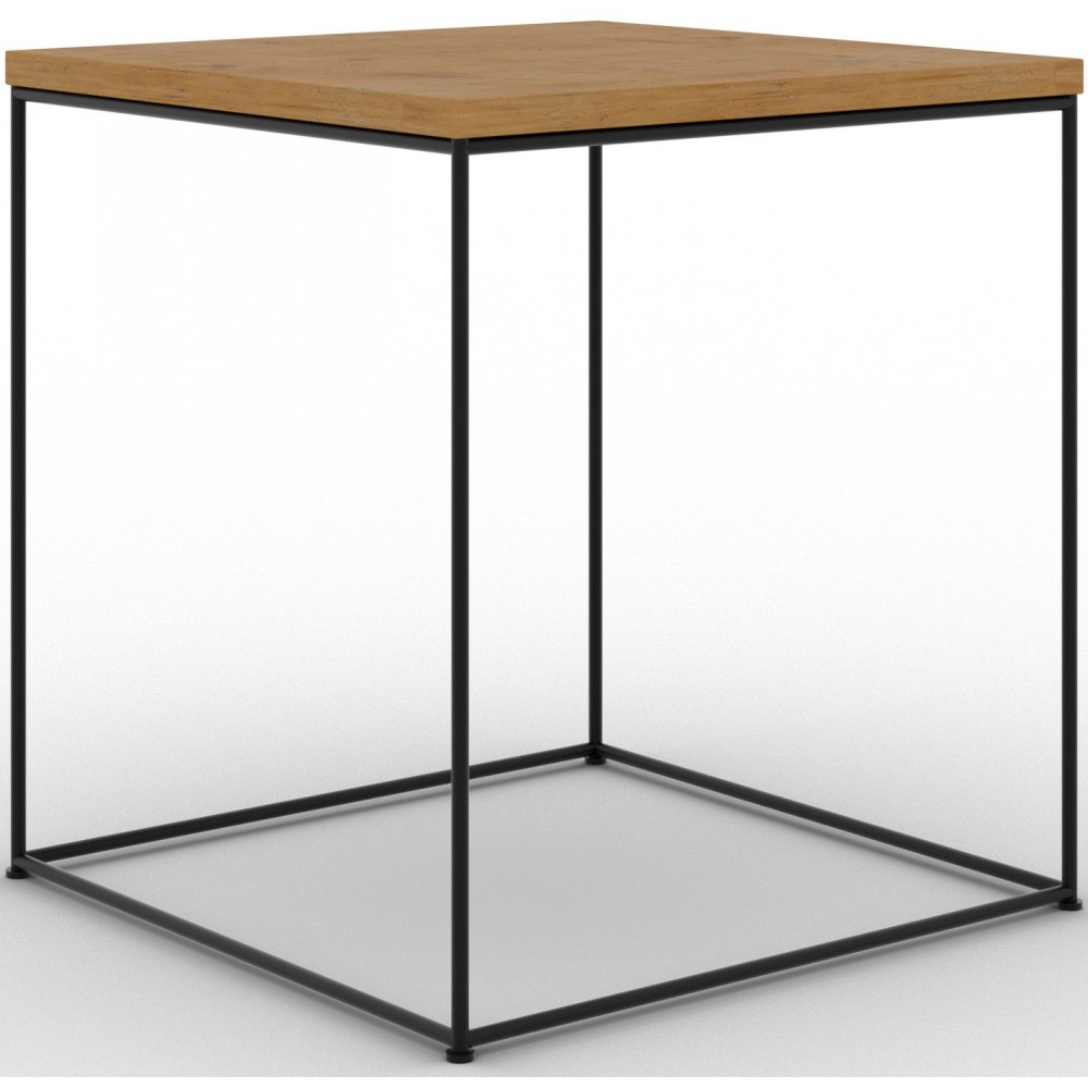 Βοηθητικό τραπεζάκι Dente mini-Fusiko-Mavro 40x40x43