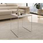 Βοηθητικό τραπεζάκι Dente mini-Leuko-Gkri 40x40x43