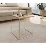 Βοηθητικό τραπεζάκι Dente mini-Leuko-Sonoma 40x40x43