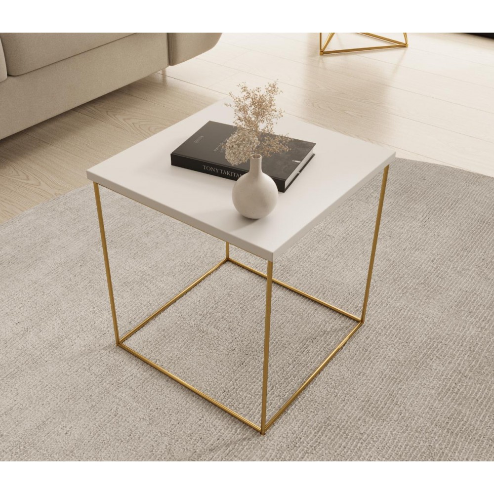 Βοηθητικό τραπεζάκι Dente mini-Xruso - Leuko 40x40x43