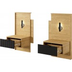 Σετ 2 κομοδίνα Nordic