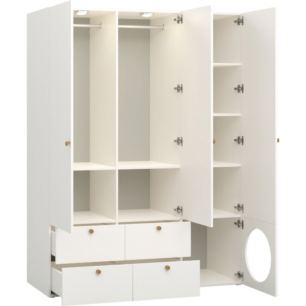 Ντουλάπα Reli 1H-Grey