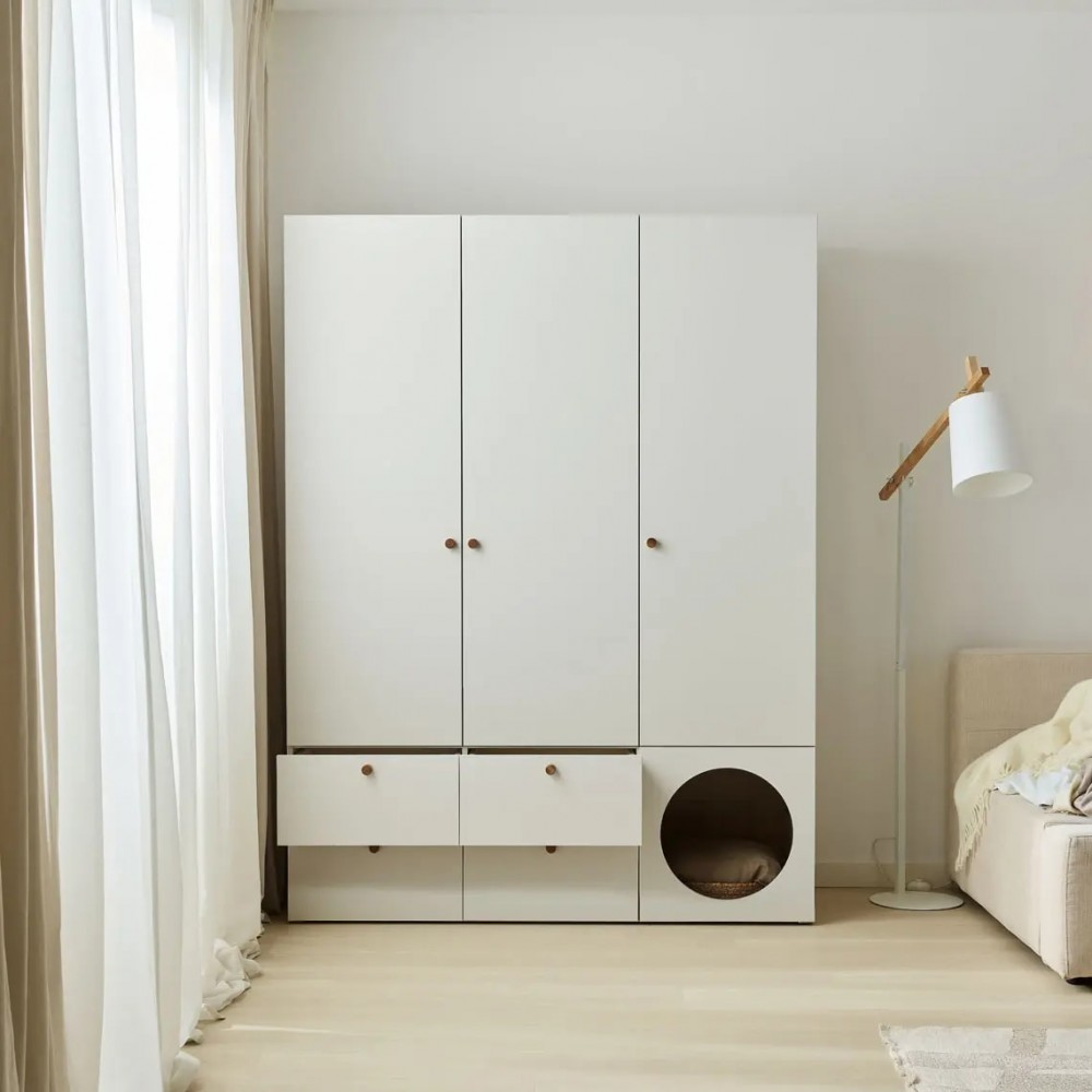 Ντουλάπα Reli Τρίφυλλη 1H 151x60x202.5