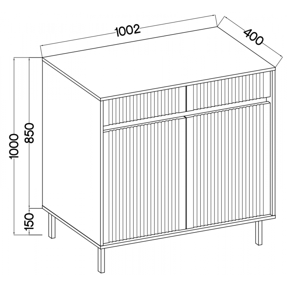 Μπουφές Ohana II-Mpez