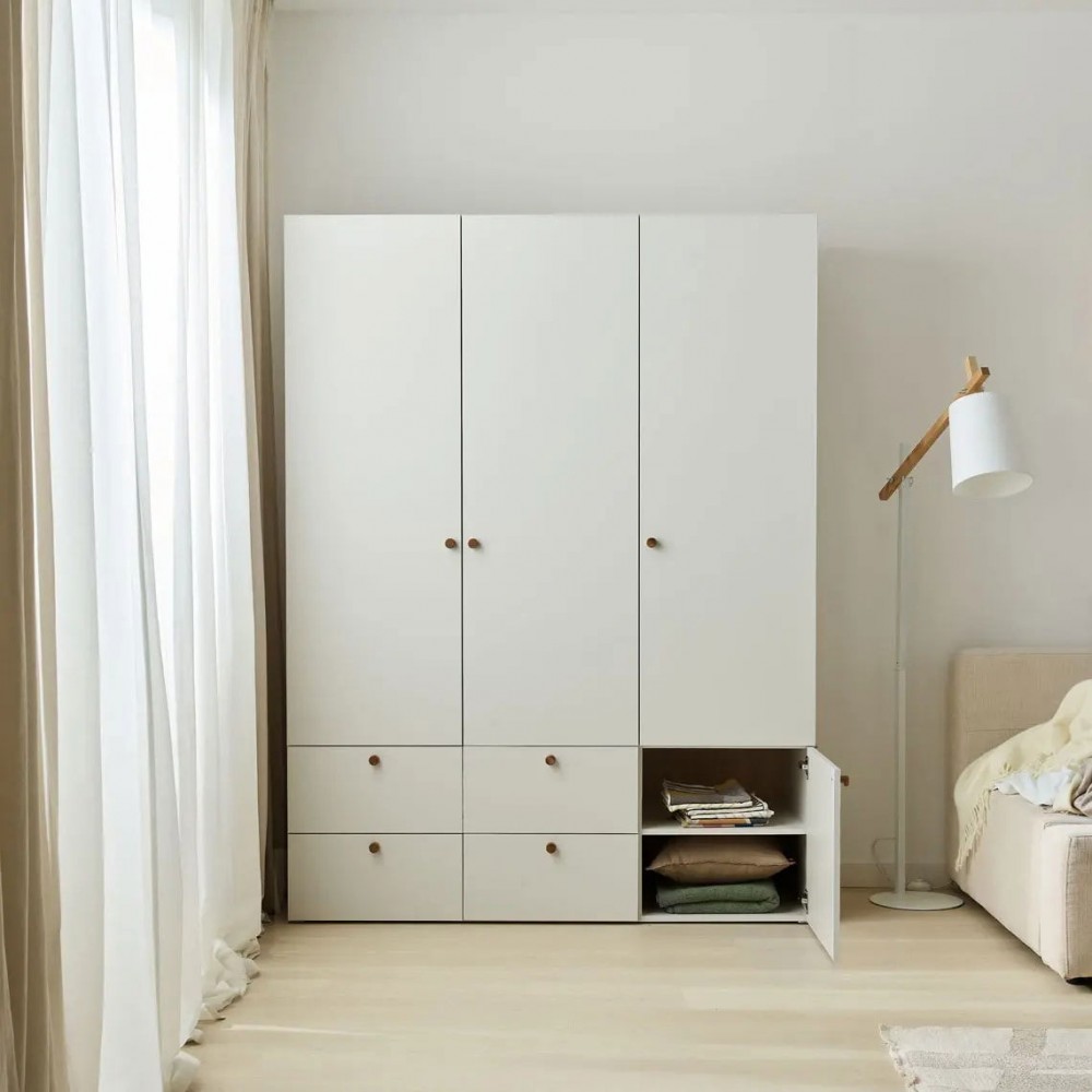 Ντουλάπα Reli Τρίφυλλη -Mple