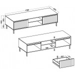 Έπιπλο τηλεόρασης Ohana II-Kafe