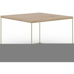 Τραπεζάκι σαλονιού Nori-Kafe-Xryso 65x65x37