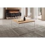 Τραπεζάκι σαλονιού Nori-Leuko Fusiko 65x65x37