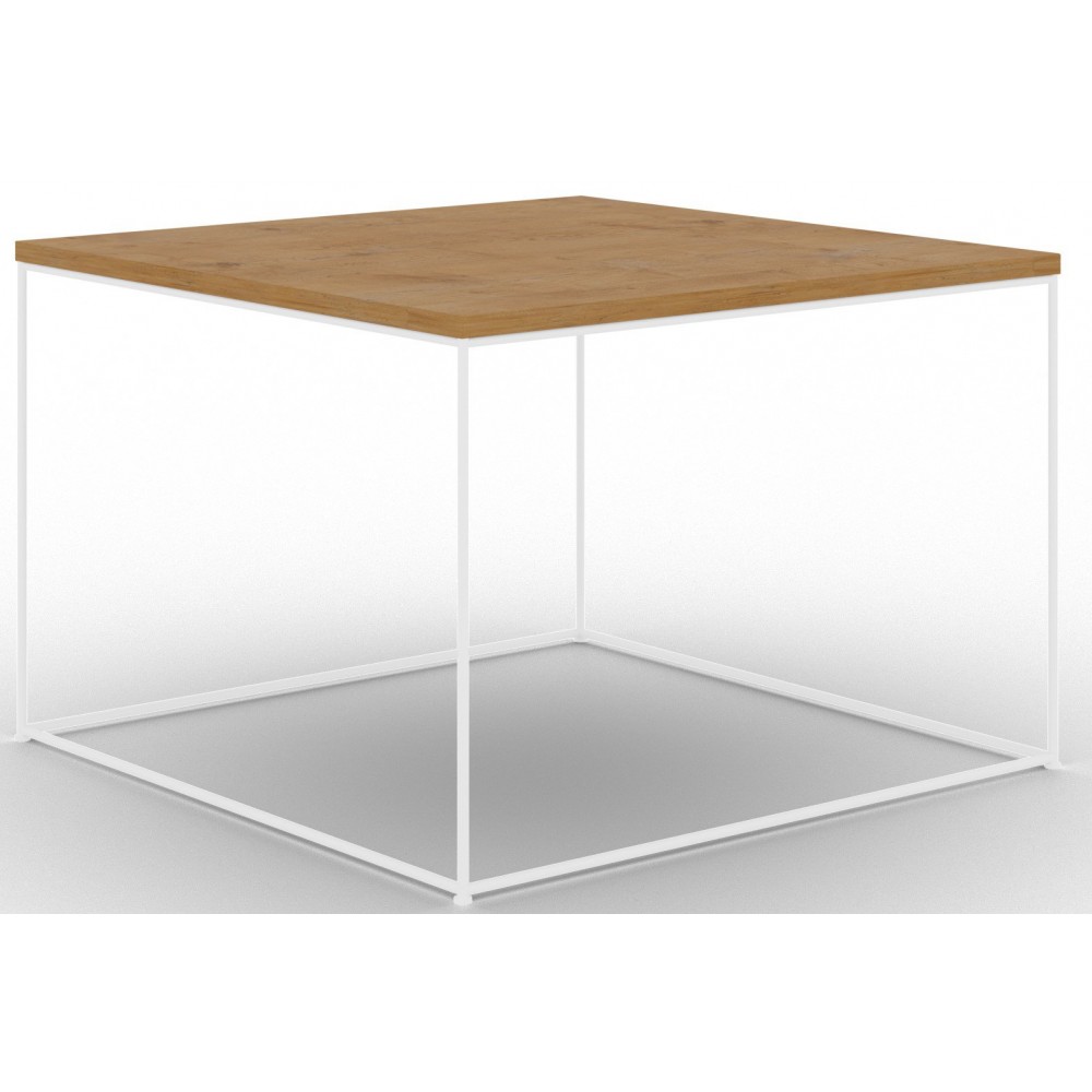 Τραπεζάκι σαλονιού Nori-Leuko Fusiko 65x65x37