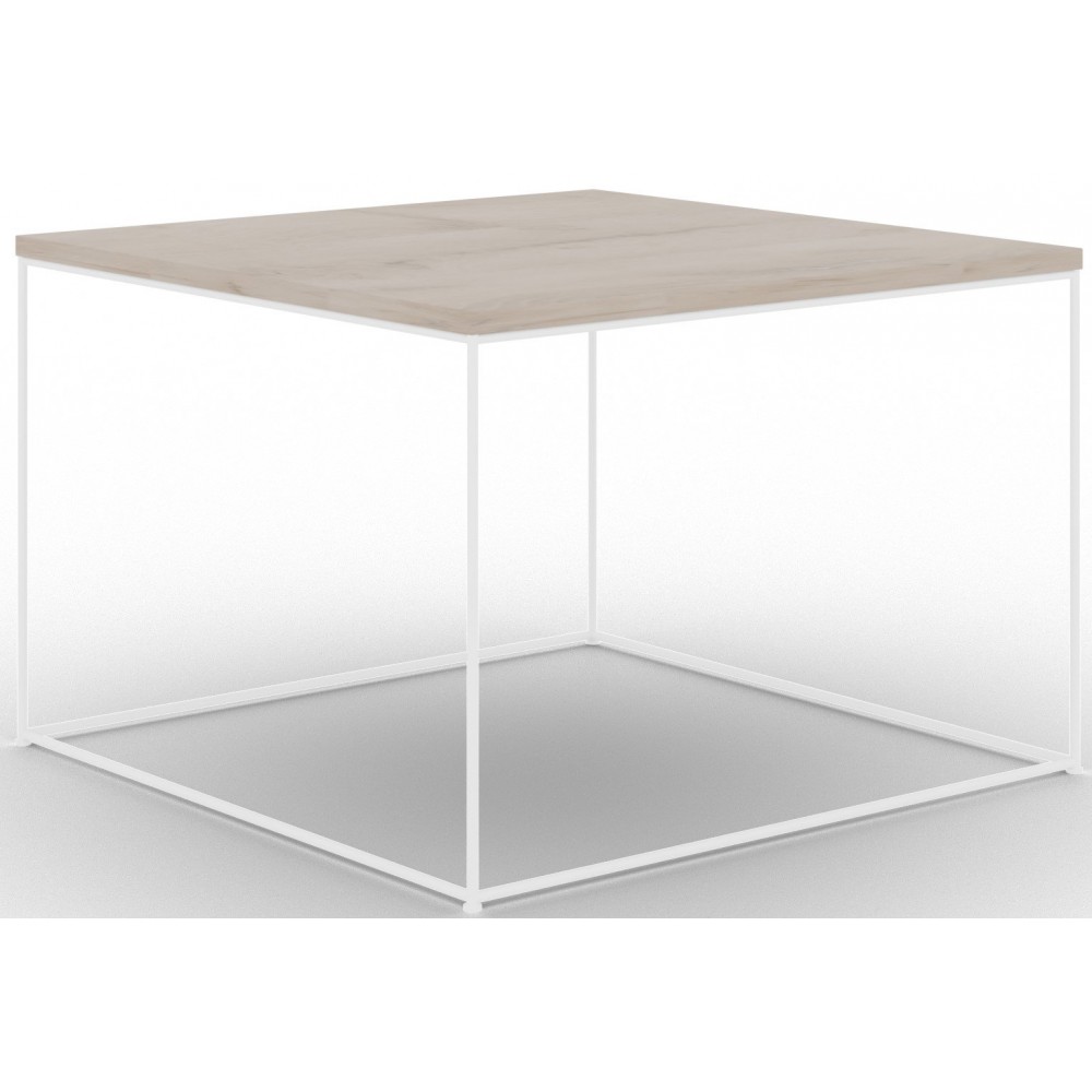 Τραπεζάκι σαλονιού Nori-Leuko-Sonoma 65x65x37