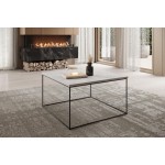 Τραπεζάκι σαλονιού Nori-Mauro-Gkri 65x65x37