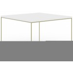 Τραπεζάκι σαλονιού Nori-Xruso - Leuko gualistero 65x65x37