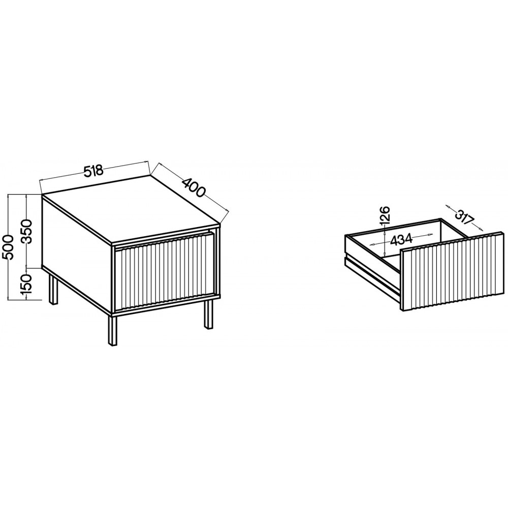 Βοηθητικό τραπεζάκι Ohana-Mpez