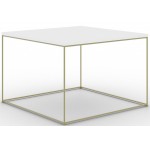 Τραπεζάκι σαλονιού Nori-Xruso-Leuko 65x65x37