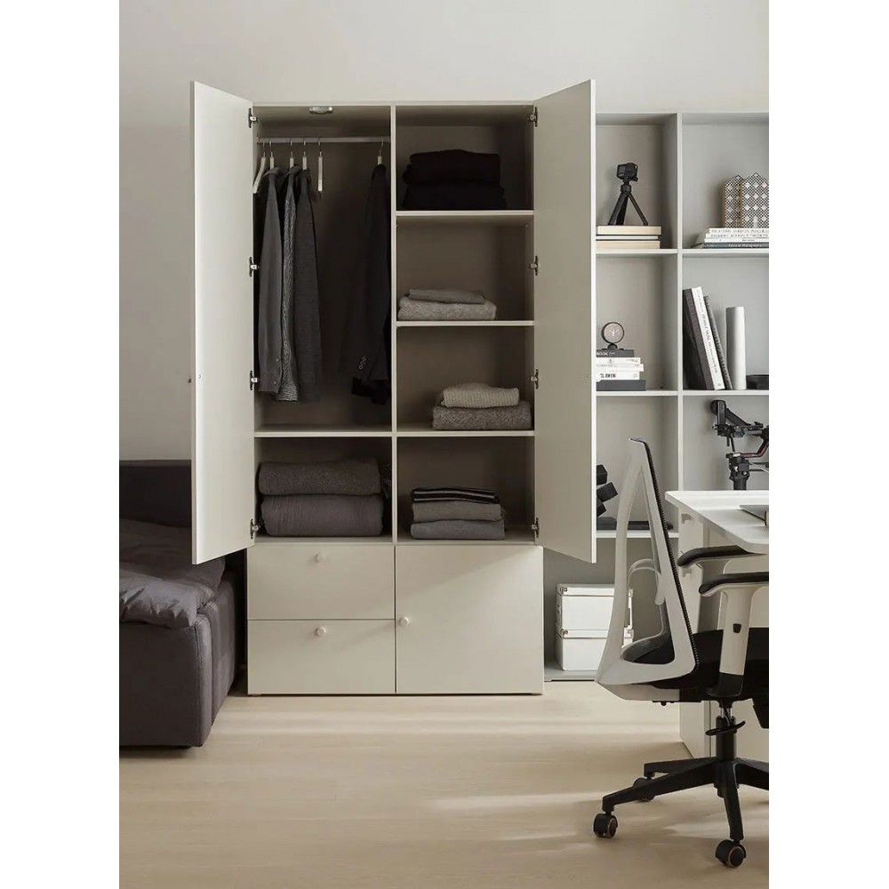 Ντουλάπα Reli Δίφυλλη -Mple