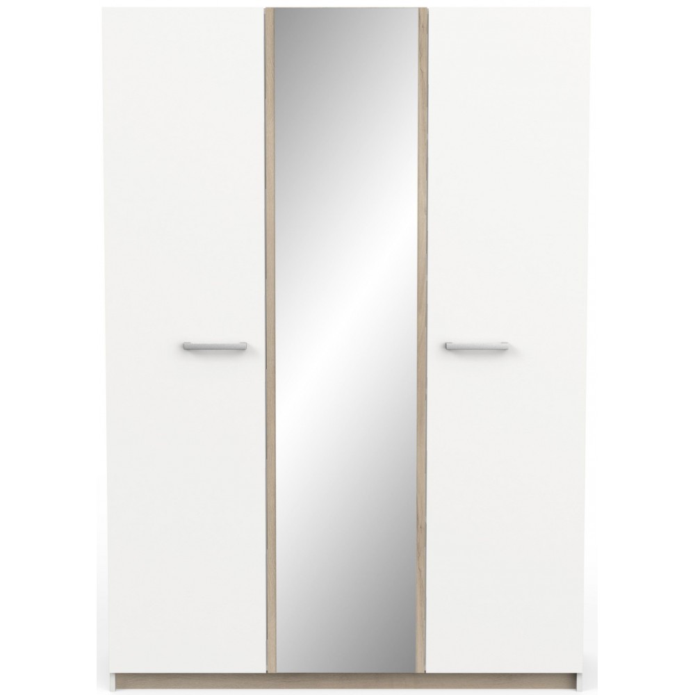 Ντουλάπα Winston τρίφυλλη-Leuko