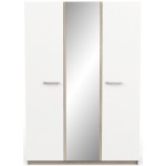 Ντουλάπα Winston τρίφυλλη-Leuko