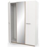 Ντουλάπα Winston τρίφυλλη-Leuko