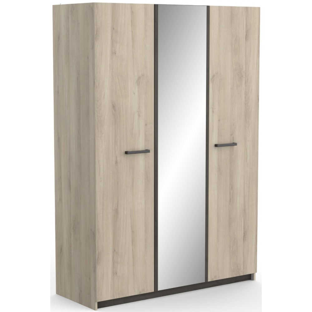 Ντουλάπα Winston τρίφυλλη-Fusiko