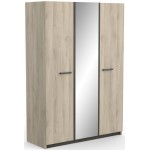 Ντουλάπα Winston τρίφυλλη-Fusiko