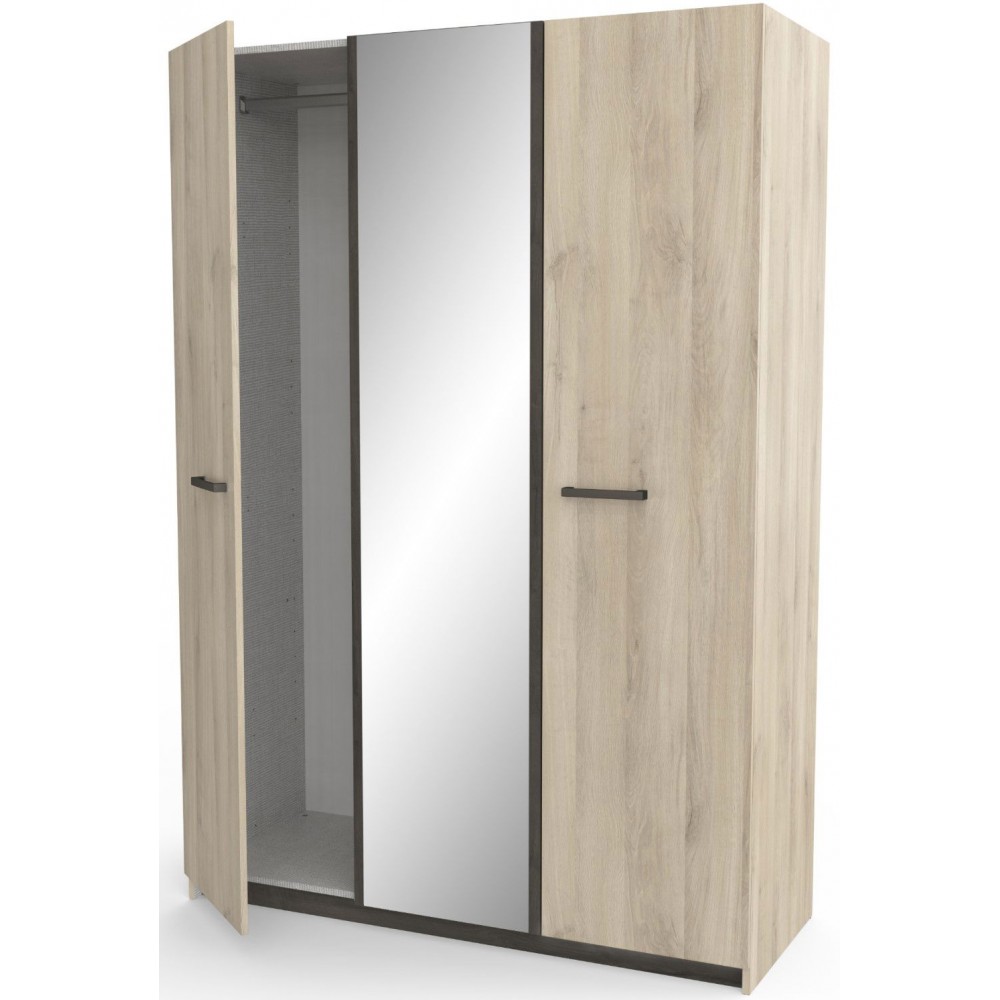 Ντουλάπα Winston τρίφυλλη-Fusiko