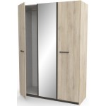 Ντουλάπα Winston τρίφυλλη-Fusiko